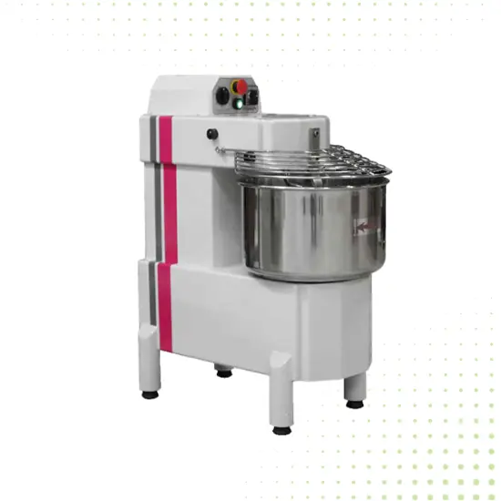 Electric Commercial Spiral Dough Mixer With 2 Speeds - 44 KG From ...