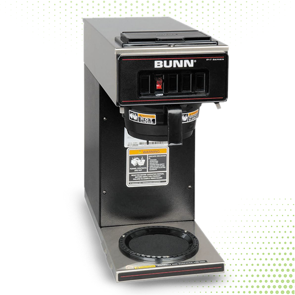 Single Heater & Manual Drip Coffee Maker From BUNN