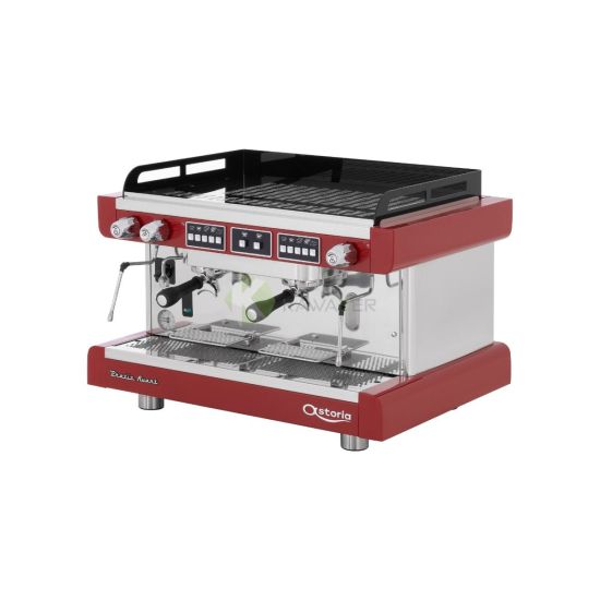 PRATIC AVANT Automatic Espresso Machine - 2 Group From ASTORIA - Red