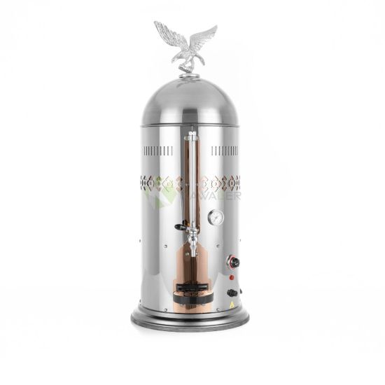 Hot Water Boiler & Dispenser - 11 LT from JOHNY - Silver