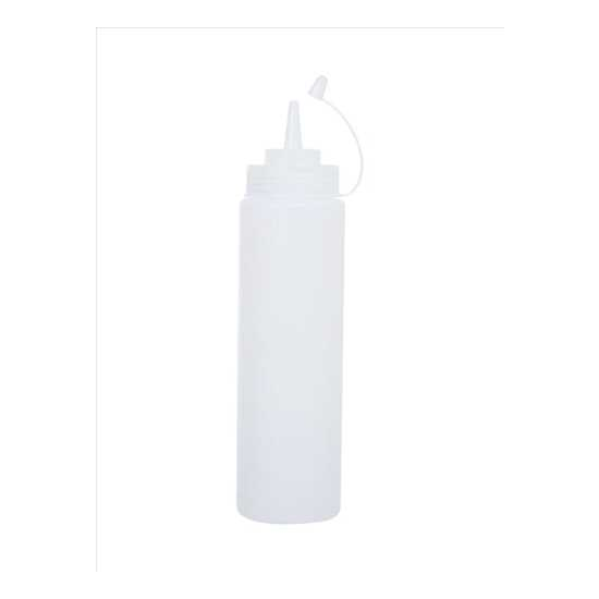 PP Food Grade Squeeze 23OZ White Bottle 