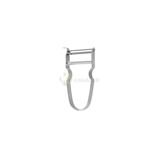 Castor Peeler with Stainless Steel Blade - from Sanelli