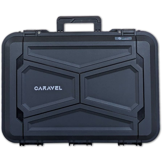 Professional & Elegant Compact Caravel Case With Inside Foam Pieces From SANELLI