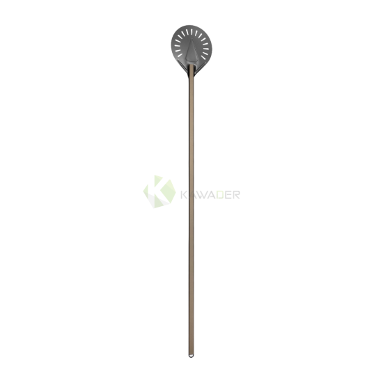 13 Inch Perforated Square Pizza Peel with 120cm Handle - from Piokit