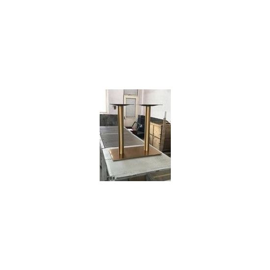  Rectangular Table Base Stainless Steel Copper Finish From PIOKIT