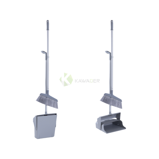 Aluminum Handle Dust Pan – 33cm – Grey - from Piokit