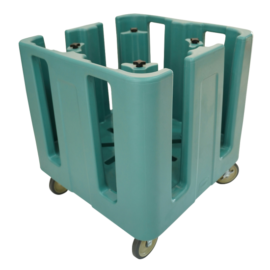 Adjustable Dish Caddy R-Series - 4 Towers  Plate Size: 24 - 33 cm From CAMBRO