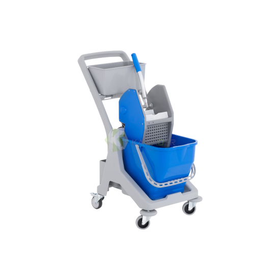 Cleaning Trolley – 25L – Blue - from Piokit