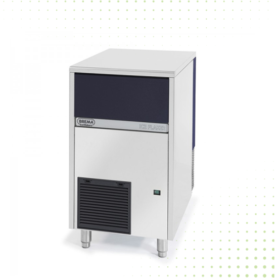 Ice Cubes Machine – 67KG From BREMA – Silver
