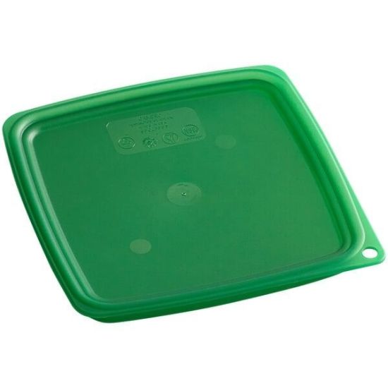 Square Food Container Lid – Compatible with 1.9 L and 3.8 L Containers – from Cambro