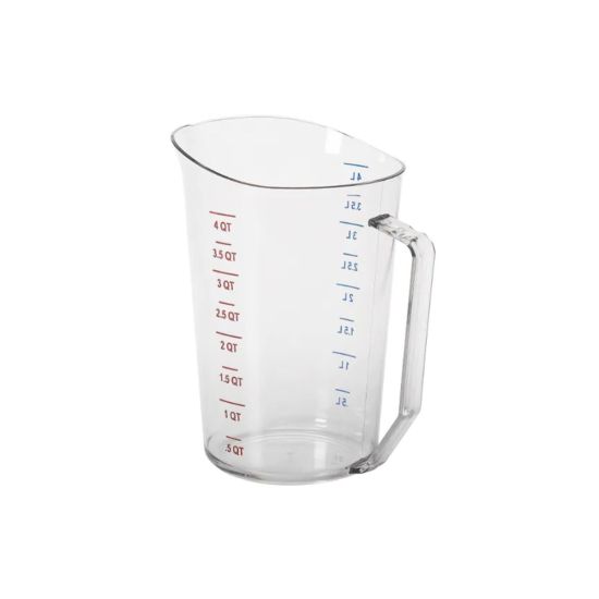 Camwear 4LT Clear Polycarbonate Measuring Cup From CAMBRO