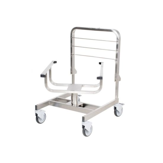 Stainless Steel Food Processor Pan Cart CL60 From ROBOT COUPE