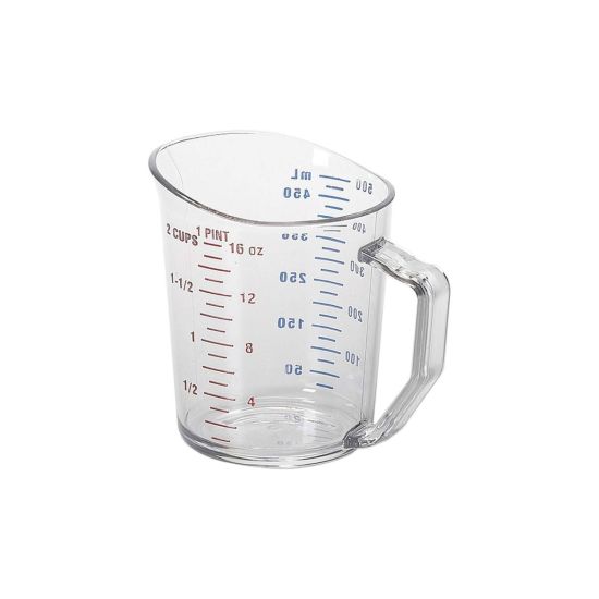 Camwear 16Oz Clear Polycarbonate Measuring Cup From CAMBRO