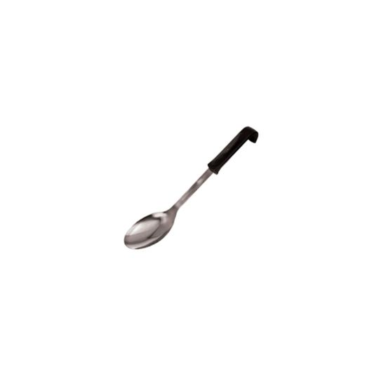 Serving Spoon With Black Polypropylene Handle - 35 cm Length From L2G