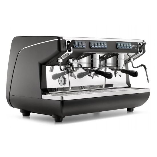 Appia Life 2 Group Volumetric Espresso Machine – Black From NUOVA SIMONELLI