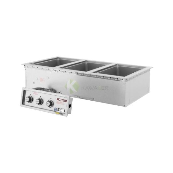 Built-In Stainless Steel Triple Food Warmer – 91CM From WELLS
