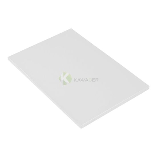 لوح تقطيع لون أبيض مقاس 60×40×2سم من بيوكيت