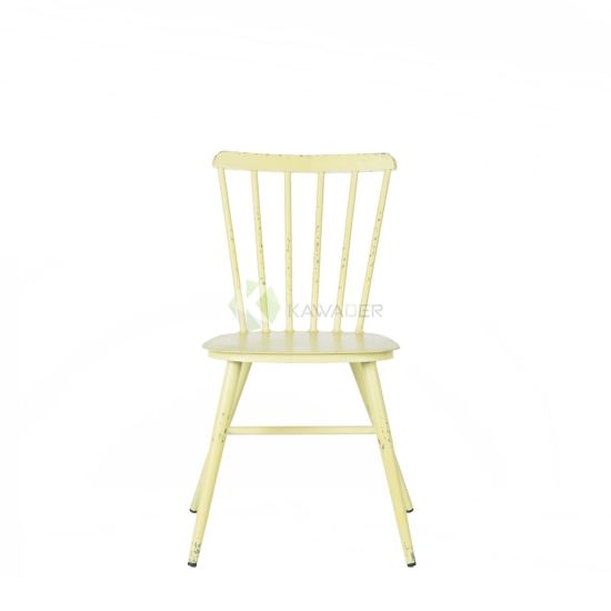 Aluminum Dinning Chair – 85CM From PIOKIT – Retro Yellow