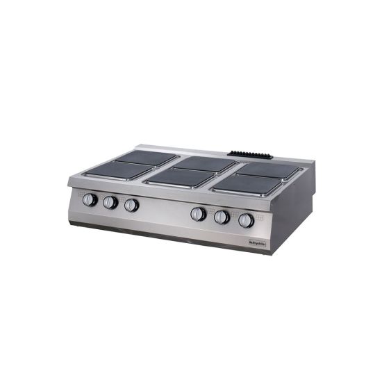 Electric Stainless Steel Cooking Countertop Range With 6 Burners From Ozti