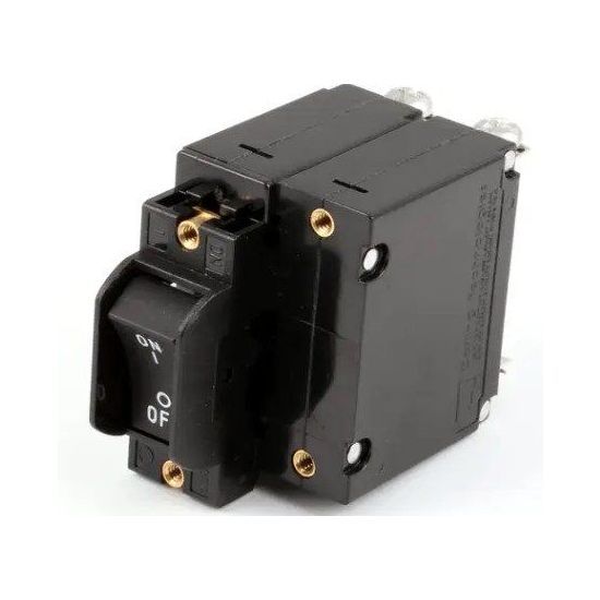 Bunn Switch, 125/250V, 50A, Double Pole