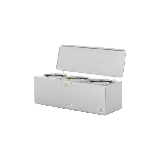 Stainless Steel Dip Warmer – Triple From SERVER