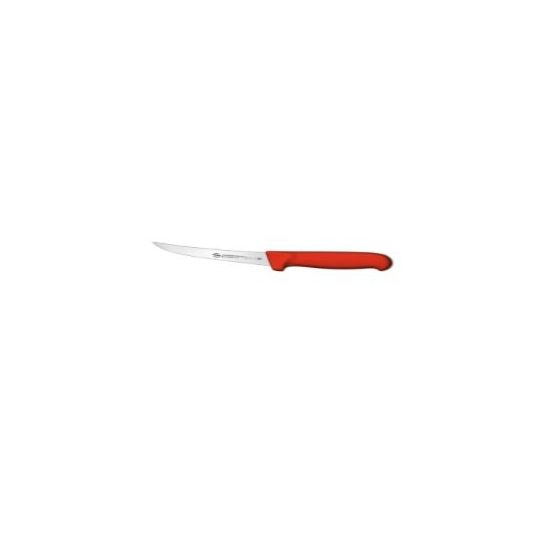 Supra Curved Flex Boning Knife 13 CM  - Red Color From SANELLI