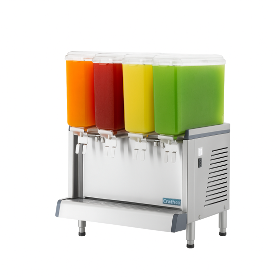 4 Bowl Cold Beverage Dispenser 4 × 9L from Crathco