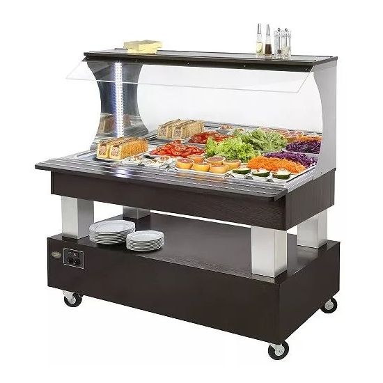 Wall Side Refrigerated Buffet – Model SBM 40 F – From Roller Grill