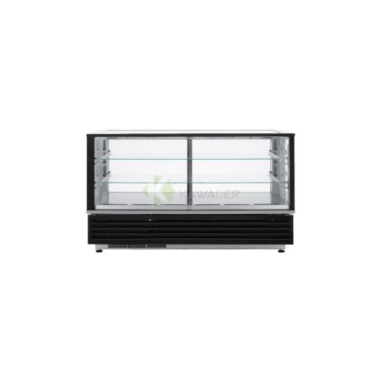 Black Countertop CDC Chocolate Display Refrigerator – 2 Shelves 120CM From ROLLER GRILL