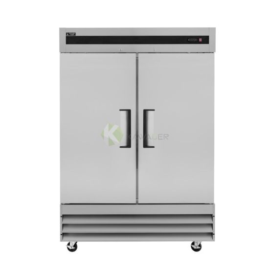 Stainless Steel Standing 2 Door Freezer – 1321Lt From PIOKIT