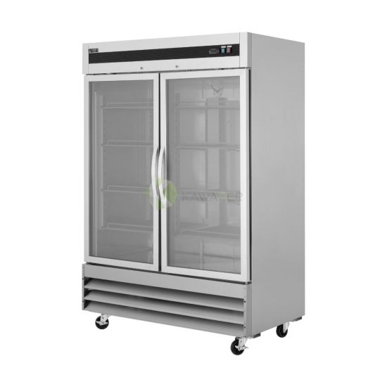 2 Door Upright Stainless Steel Refrigerator - 1321L  From PIOKIT