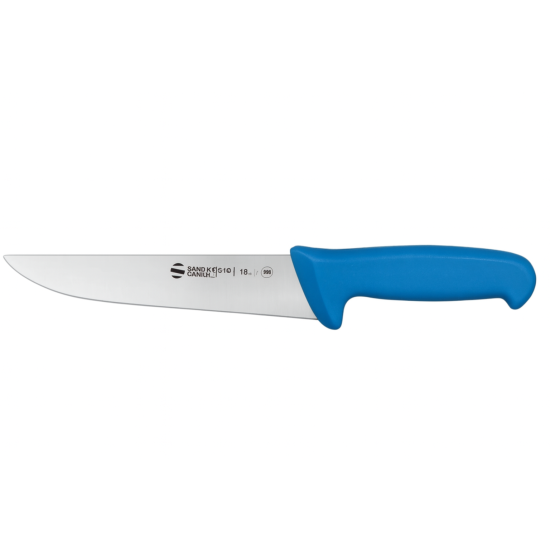 Supra Butcher Knife 18 Cm - Blue Color From SANELLI