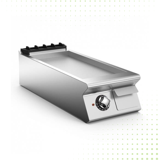 Stainless Steel Surface Frying Electric With Flat Pan – 40 CM From MARENO