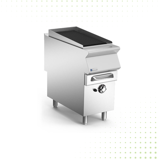 Stainless Steel Gas Barbecue With Grid Grill – 40 CM From MARENO