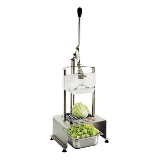 Stainless Steel Manual Salad Cutter 23*23mm Square From TELLIER