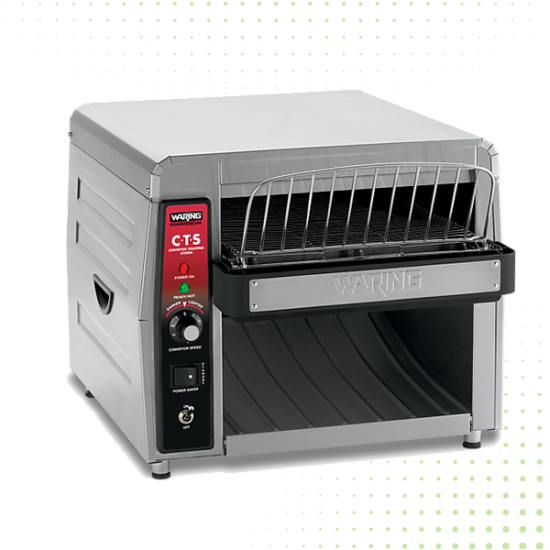Stainless Steel Conveyor Electric Toaster - 450 Slices Per Hour From SHELDON
