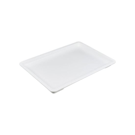 White Pizza Dough Proofing Box Lid From CAMBRO