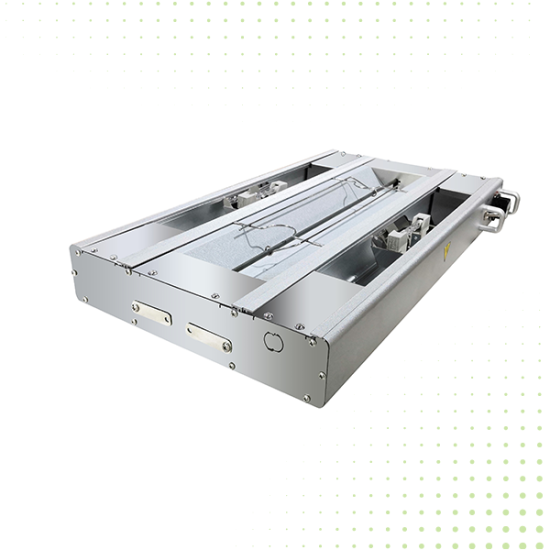 Strip Heater Food Warmer Double Row Heat Source & Single Light – 150CM From PIOKIT
