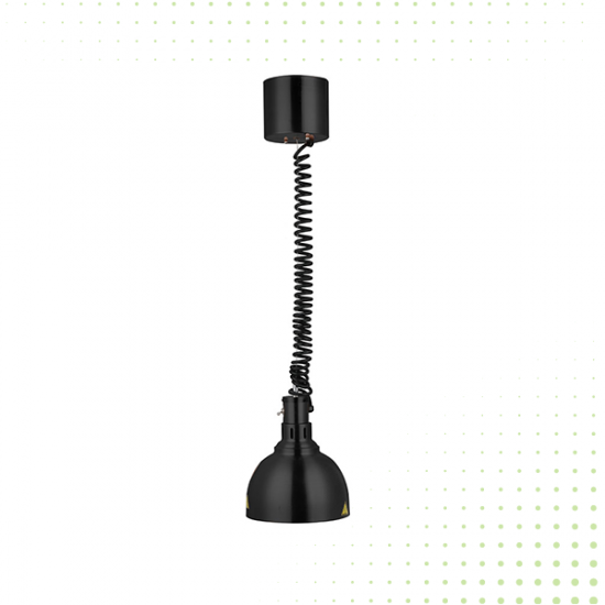 Decorative Heat Lamp – F-Type From PIOKIT - Black