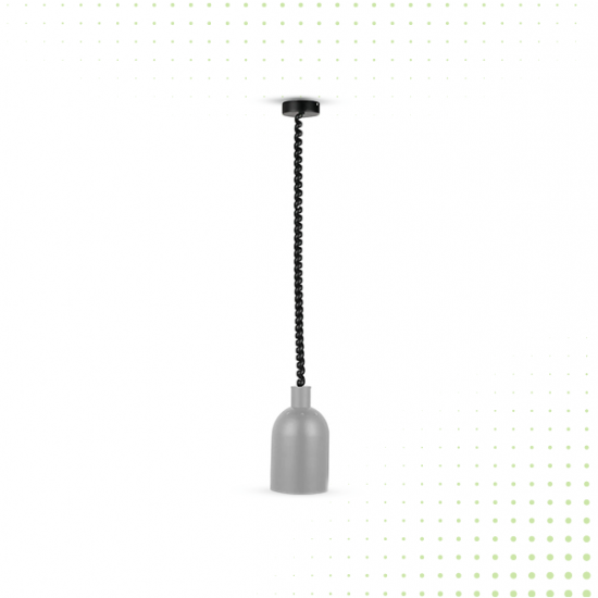 Decorative Heat Lamp – H-Type From PIOKIT - White