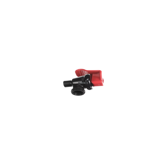Bunn Faucet Assembly with Red Handle, Hot Water