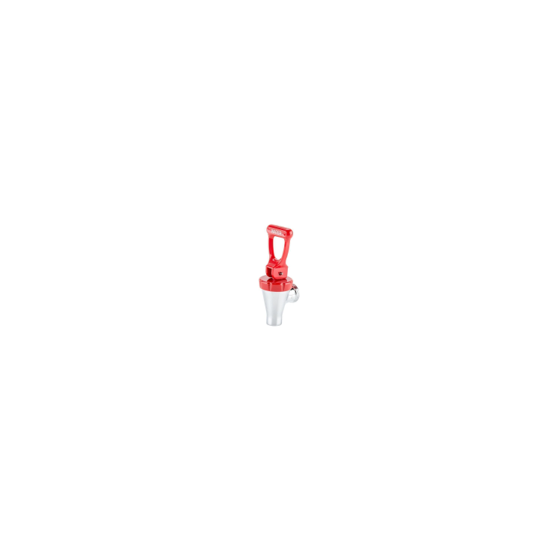 Bunn Faucet, Red Handle, Self Locking