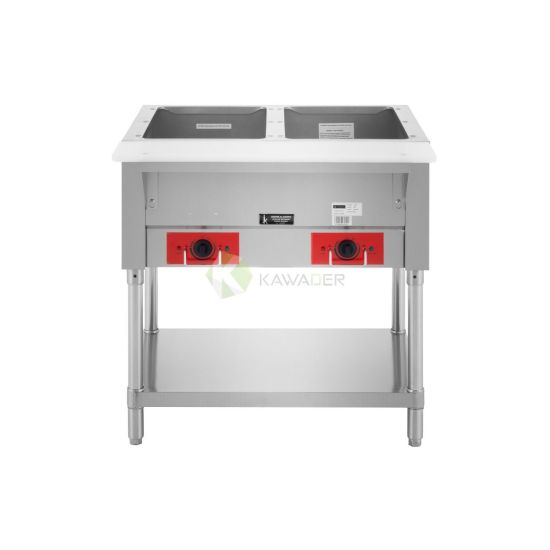Stainless Steel Electric Warming Table (No Water Required) – 2 Pans From PIOKIT