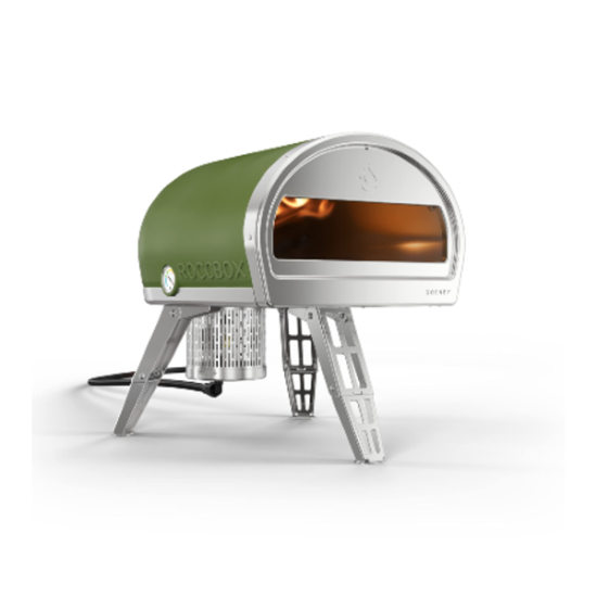 Roccbox Gas Pizza Oven - Olive Green From GOZNEY