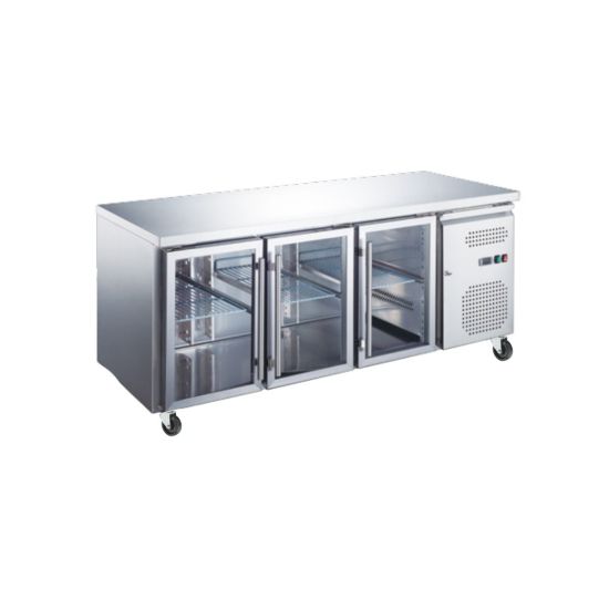3 Door Undercounter Refrigerator 417L – 180cm From PIOKIT