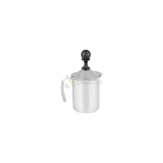 Double Milk Frother/Cream - 200ML From TIAMO - Silver