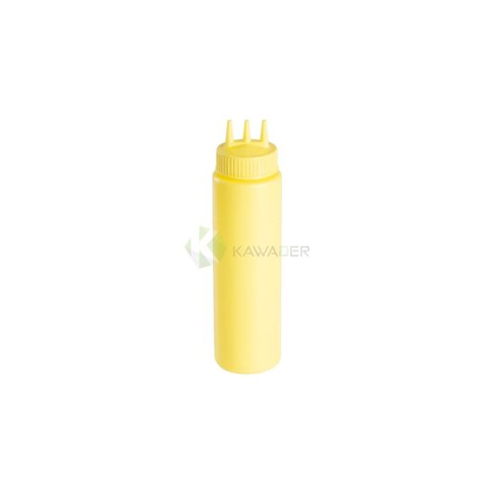 3 Nozzle Sauce Bottle Yellow - from Piokit