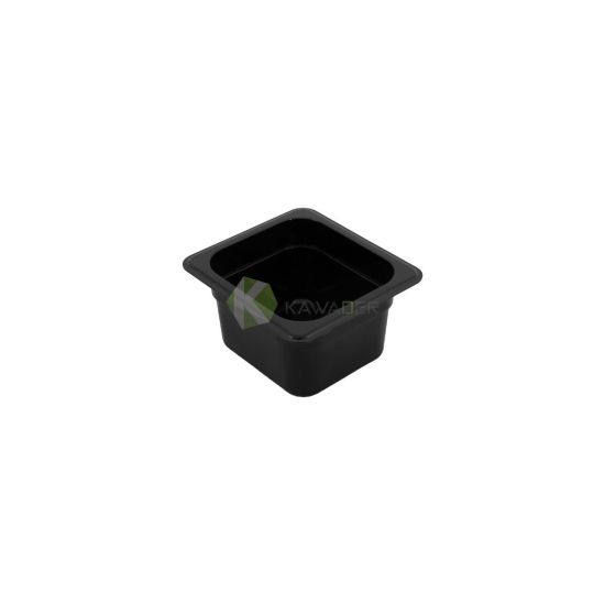 Polycarbonate Black Container 1/6 GN – (Approx 1.5LT) From PIOKIT