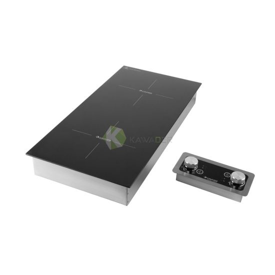 Built-In Commercial Induction Cooker 2 Zones – 69.7CM From PIOKIT