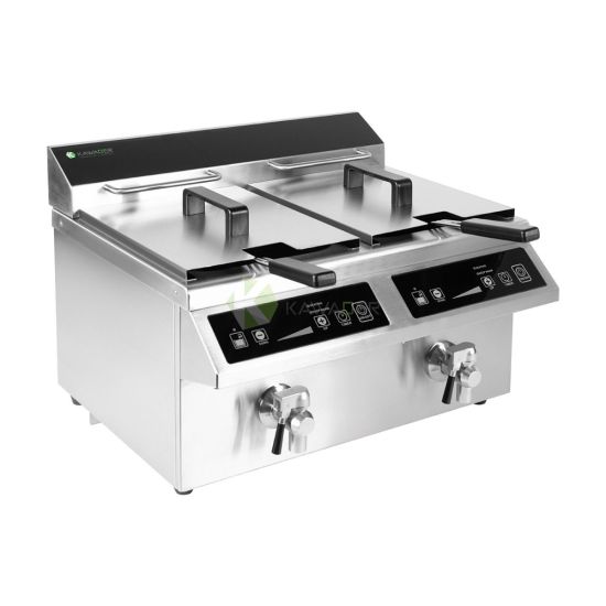 Electric 2 Tanks Countertop Deep Fryer – 8LT Each From PIOKIT